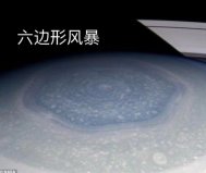 太陽系十大風(fēng)暴，土星的六角風(fēng)暴排在第一位